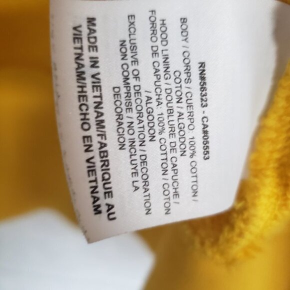 NIKE Hoodie Livestrong  Small Sweatshirt Fit Womans Yellow Zip Up - Picture 11 of 16